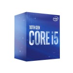 Intel Core i5-10400F 6-Core 2.9 GHz LGA 1200 65W Desktop Processor - BX8070110400F
